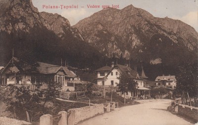 POIANA - TAPULUI VEDERE SPRE JEPI CIRCULATA 1911 foto