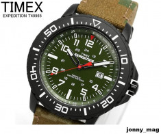 Ceas TIMEX Expedition CAMOUFLAGE indiglo Original 100% NOU foto