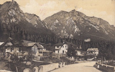 POIANA - TAPULUI VEDERE SPRE JEPI CIRCULATA 1912 foto