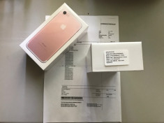 iPhone 7 32GB Rose Gold SIGILATE,neverlocked,Garantie+Factura 24luni - 2899 RON foto