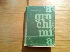 AGROCHIMIE - David Davidescu - Editura Didactica, 1969, 812 p. foto