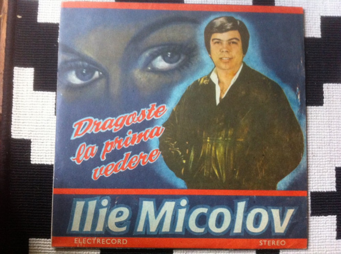 Ilie Micolov dragoste la prima vedere disc vinyl lp muzica usoara neascultat NM