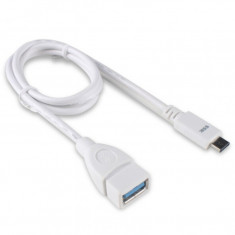 Cablu SSK USB 3.0 Alb foto