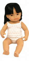 Papusa fetita asiatica Miniland 38 cm foto