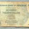A1633 BANCNOTA-ZIMBABWE- 100 000 DOLLARS -2006-SERIA 0465671-starea care se vede