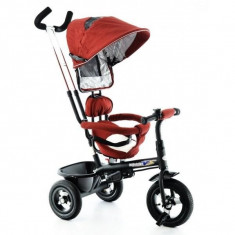 Tricicleta EURObaby cu scaun rotativ T306E - Rosu foto