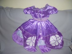 Rochie printesa Sofia I, NOUA, 5-7 ani foto