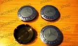 Capace Jante Mercedes 60/55mm - Set 4 Bucati - Plastic + Metal