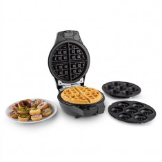 ONEconcept Trinity Mini tort Pop Maker Waffle 1000W roz foto