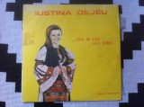 Iustina Dejeu Cine nu stie ce i dorul disc vinyl lp muzica populara folclor, VINIL, Electrecord