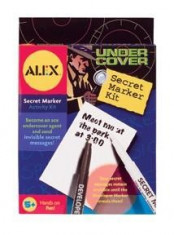 Kit de spionaj pentru mesaje secrete Alex Toys foto