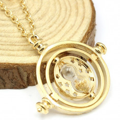 Medalion Lantisor Clepsidra Harry Potter Time turner Harry Potter foto