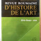 &quot;REVUE ROUMAINE D&#039;HISTOIRE DE L&#039;ART&quot;, Tome XXXII, 1995. Editura ACADEMIEI