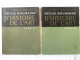 &quot;REVUE ROUMAINE D&#039;HISTOIRE DE L&#039;ART&quot;, Tome IX, 1972 No. 1 + No. 2. Ed. ACADEMIEI