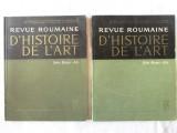 &quot;REVUE ROUMAINE D&#039;HISTOIRE DE L&#039;ART&quot;, Tome IX, 1972 No. 1 + No. 2. Ed. ACADEMIEI, Alta editura