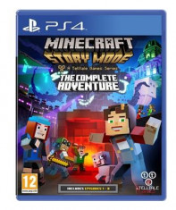 Minecraft Story Mode The Complete Adventure Ps4 foto