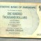 A1620 BANCNOTA-ZIMBABWE- 100 000 DOLLARS -2006-SERIA 2596830-starea care se vede