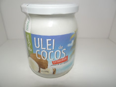 Ulei de cocos organic extravirgin eSante RAW presat la rece 500ml foto