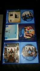 PS4 500GB + GTA 5, Assassins&amp;#039;s Creed Syndicate+ Unity foto