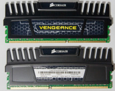 Memorii Calculator Corsair Vengeance 4GB DDR3 PC3-12800, 1600Mhz, CL9 foto