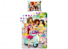 Lenjerie De Pat Lego Friends foto