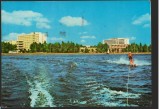 CPI (B7782) CARTE POSTALA - SKI (SCHI) NAUTIC PE LACUL SIUT-GHIOL