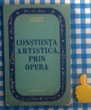 Constiinta artistica prin opera Constantin Dumitrache