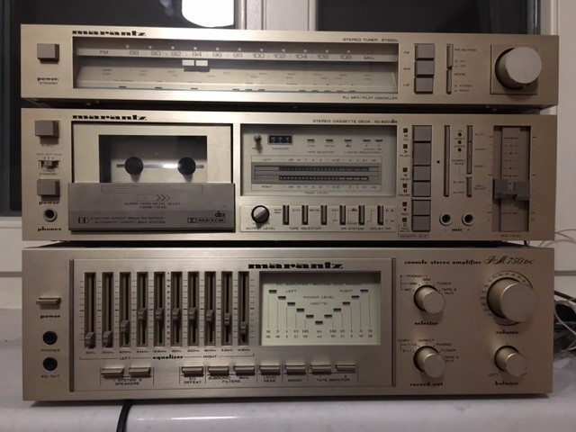 Marantz Amplificator+Deck+Tuner+Pick-up Marantz Amplificator+Deck+Tuner+Pick-up