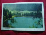 Ilustrata Tusnad - Lacul Ciucas 1927 Ed. Andrasofszky Bazar Gherla, Necirculata, Printata