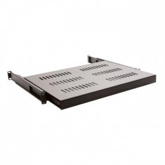 Linkbasic sliding shelf 350mm 1U for 600mm depth 19&amp;#039;&amp;#039; rack cabinets foto