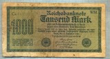 A1720 BANCNOTA-GERMANIA- 1000 MARK -15.9.1922-SERIA185304 -starea care se vede