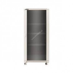 Cabinet metalic Linkbasic NCB27 27U Stand alone, 600 x 1000, Glass door, Gri foto