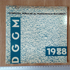 RARA - REVISTA CONSILIUL POPULAR AL MUNICIPIULUI BUCURESTI 1958-1968