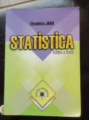 STATISTICA - ELISABETA JABA foto