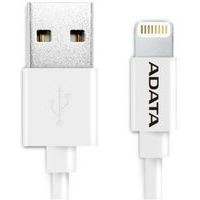 ADATA Sync and Charge Lightning Cable, USB, MFi (iPhone, iPad, iPod), White foto