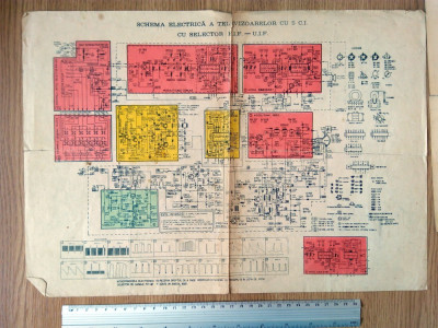 LOT 2 SCHEME TELEVIZOR/ TV VECHI DIAMANT 161,162,163 foto