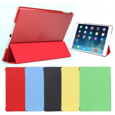 Husa protectie slim Smart Cover pentru IPAD AIR cu spate transparent foto