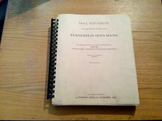 NOUL TESTAMENT * Transcriere in Braille ( 3 vol. ) - Lutheran Braille Workers foto