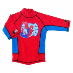 Tricou de baie Spiderman marime 122-128 protectie UV Swimpy foto