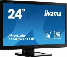 Monitor LED Touchscreen Iiyama T2452MTS-B4 23.6 inch Full HD Negru foto