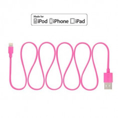 ADATA Sync and Charge Lightning Cable, USB, MFi (iPhone, iPad, iPod), Pink foto