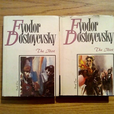 FYODOR DOSTOYEVSKY - The Idiot - 2 vol.- Moscow, 1989; 388 +348 p.; lb. engleza