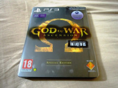 God of War Ascension Special Steelbook Edition, PS3, alte sute de jocuri! foto