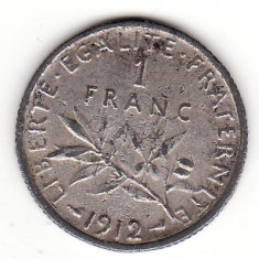 Franta 1 franc 1912 - fals de epoca