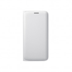 Samsung Husa de protectie tip Book Flip Wallet EF-WG925P White pentru G925 Galaxy S6 Edge foto
