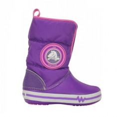 Cizme pentru copii Crocs Light Gust Boot Neon Purple (CRC13900-VOLX ) foto