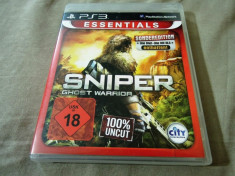 Joc Sniper Ghost Warrior, PS3, original, alte sute de jocuri! foto