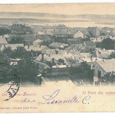 3639 - TURNU-SEVERIN, Panorama, Litho - old postcard - used - 1900 - TCV