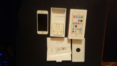 iPhone 5s Silver 16GB Impecabil foto