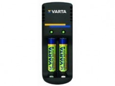 Incarcator Varta Easy Energy Mini + 2 acumulatori 2100 mAh Ready2use foto